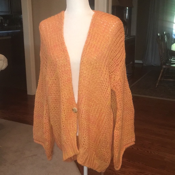 Free People Home Town Slouchy Cardigan Sweater - Picture 7 of 16